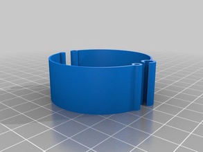 meine angepasste Faltschließe Armband einfacher 2224 Armbänder 3d print model - Mito3D