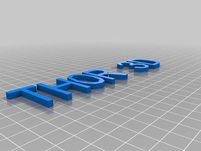 my customized replicator 2 nameplate 3d printer parts 3d print model - Mito3D