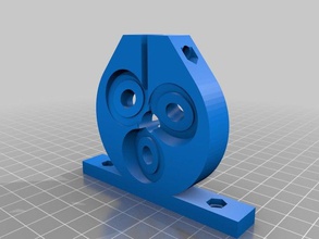 threadless Kugelumlaufspindel 8mm Stange Maschine tools angepasst 3d print model - Mito3D