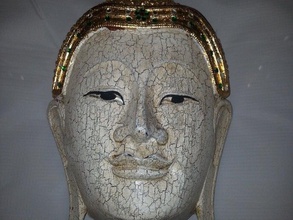 Tayland Buda yüz tarar kopyaları 3d print model - Mito3D