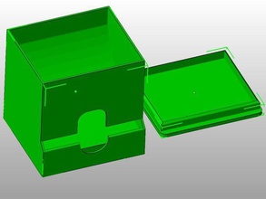 pamuk q-tip tutucu banyo dispenser 3d print model - Mito3D