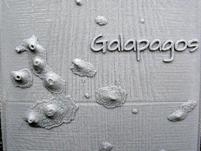 galapagos seine Vulkane Physik Astronomie openscad 3d print model - Mito3D