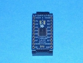 adafruit 8-channel bi-directional logic level converter mounting plate electronics 395 3d print model - Mito3D
