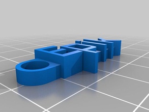 epik portachiavi organizzazione personalizzato 3d print model - Mito3D