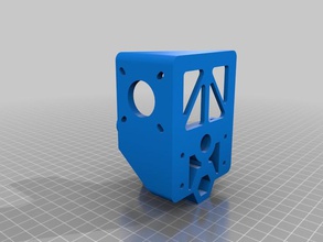 prusa transporte de motor lado rediseño 3d impresora partes reprap supportless 3d print model - Mito3D