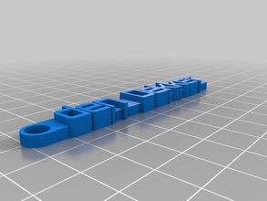 den dekker organização personalizado 3d print model - Mito3D