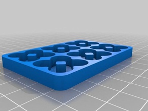 aaa battery holder organization customized 3d print model - Mito3D
