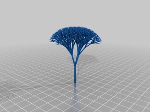 tree math art customized 3d print model - Mito3D