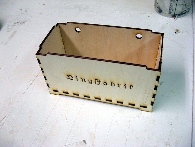 small stackable hanging box other dingfabrik 3D print model - Mito3D