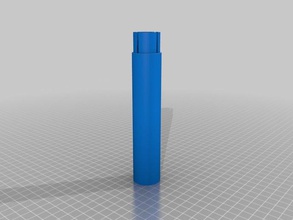 my customized pipe bottom piece 1 3 containers 3d print model - Mito3D