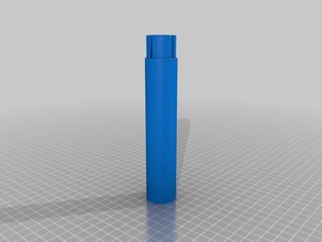 my customized pipe middle piece 3 containers 3d print model - Mito3D