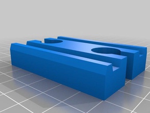 60mm Buchse-Buchse thomas-adapter - Spielzeug Spiel Zubehör angepasst 3d print model - Mito3D
