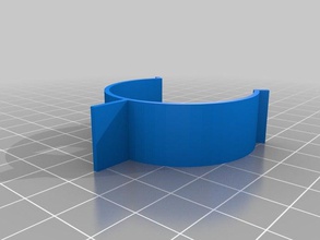 my customized wire spool clamp parametric tools 3d print model - Mito3D