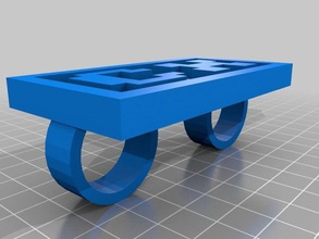 la experiencia del cliente los anillos personalizado 3d print model - Mito3D