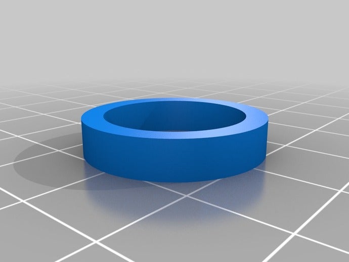 my customized ring band creation script usa sizes customizer rings 3D print model - Mito3D