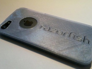 razorfish 3d printed phone cases samsung s4 iphone4 iphone5 mobile 3d print model - Mito3D