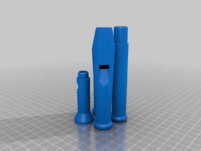enregistreur v23 nouvelle embouchure d'autres la flûte de l'instrument musique 3D print model - Mito3D