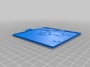 jon Cohen angepasst lithopane 2d Kunst 3d print model - Mito3D