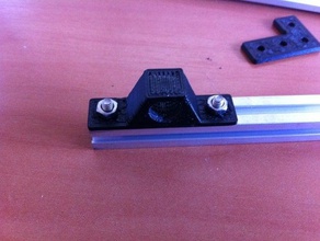 Lager 608or 8mm Gewindestange Halter andere makerbeam mount openscad t-Nut nützlich 3d print model - Mito3D
