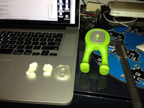 ikea bastis dog hanger plastic clip replacement parts 3d print model - Mito3D