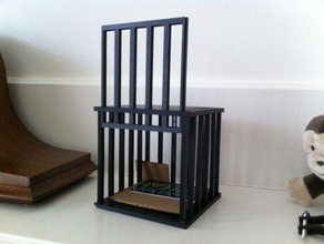 cage working gate other gift parametric 3d print model - Mito3D