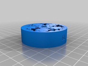 my customized gear bearing 23 parts 3d print model - Mito3D