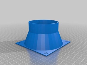 ventilator flens argon-laser Teile 3d print model - Mito3D