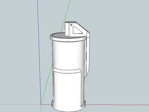 lampi di luce oggetti scena softair cod i granata modello 3d print model - Mito3D