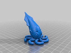 2 kraken hayvanlar 3d print model - Mito3D