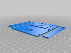 libro portafoglio accessori personalizzato 3d print model - Mito3D