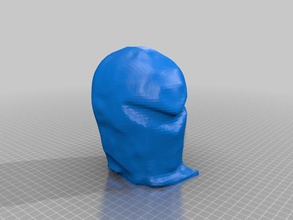 cavaliere casco sculture 3d print model - Mito3D