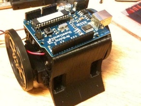 sumobot kasa diğer 3d arduino mobil robot printbot Robotik servo 3d print model - Mito3D