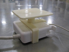 cord spool macbook power supply other 3d apple featured newmuseumchallenge useful 3d print model - Mito3D