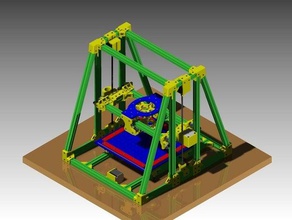 makenub builder 3d impressoras cnc mrrocketman rp tslot a máquina do t-slot 3d print model - Mito3D
