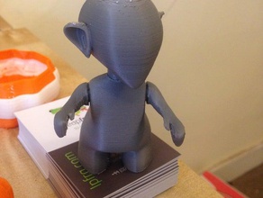 anpassbare avatar Bau - Spielzeug 3d action-Figur newmuseumchallenge 3d print model - Mito3D