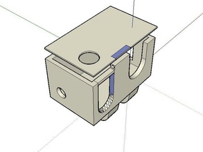 multi task gopro hero3 housing camera case 3d print model - Mito3D