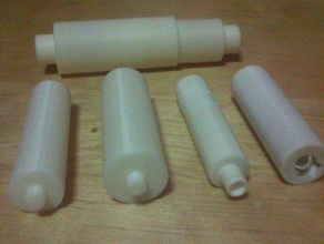 tp tubes other featured rod strut toilet paper 3d print model - Mito3D