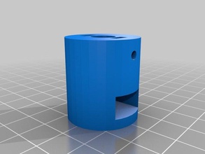 prusa axel titular dubble parafuso 3d a impressora partes 3d print model - Mito3D
