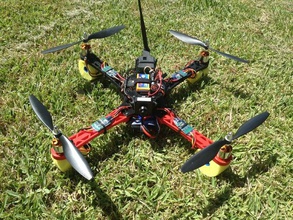 3d printed quadcopter rc vehicles 3d-printed alibre drone fpv multi-rotor robotics 3d print model - Mito3D