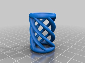 shock absorber spring cableguard thingy openscad hobby 3d print model - Mito3D