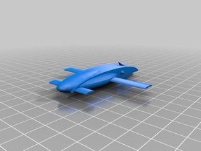 alien whale 3d printing 3d print model - Mito3D