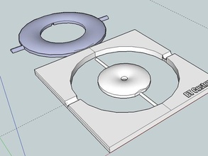 filament guide v2 3d printing 200 360 btcustoms diy enclosure fix gyro inlet mm mod part printer prototype rigidbot rings top 3d print model - Mito3D