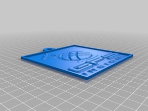 gps Einblick invertiert 2d Kunst angepasst 3d print model - Mito3D