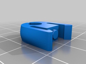up mini rod support v2 3d printer parts 3d print model - Mito3D