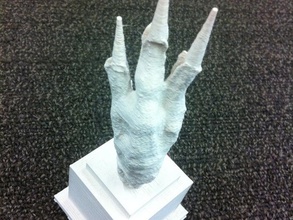 chicken foot award other 123d catch gag gift shanghai trophy 3d print model - Mito3D