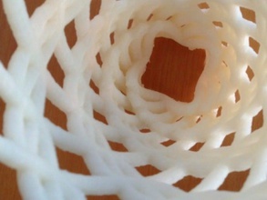 straw-like basket kitchen dining 3d print model - Mito3D