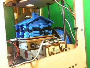 miniera di registri altri casa ad incastro la falegnameria comune lincoln logs modello accatastamento giocattolo 3d print model - Mito3D
