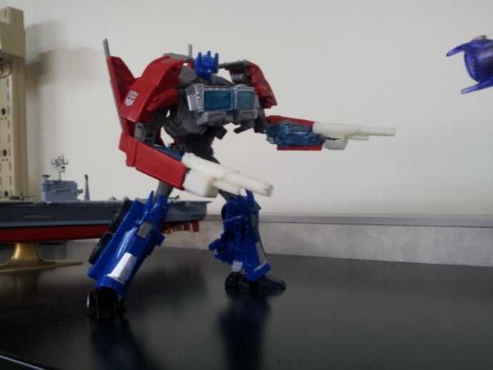 transformers prime optimus cañones de mano juguete juego accesorios 3D print model - Mito3D