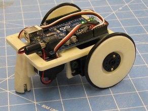 scout printable tribot frame other arduino nano robot servo featured miniskybot mobile printbot reprap scoutbot 3d print model - Mito3D