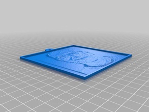 ich 2d art personnalisé 3d print model - Mito3D